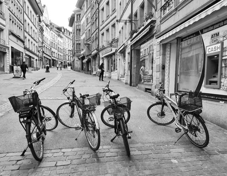 Rue de Lausanne, Fribourg, Switzerland