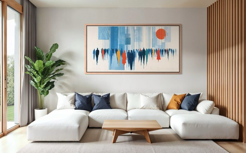 How to hang pictures correctly